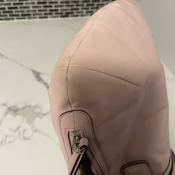 Blush Coach Kristin Leather Zip Purse - Picture 5 of 12